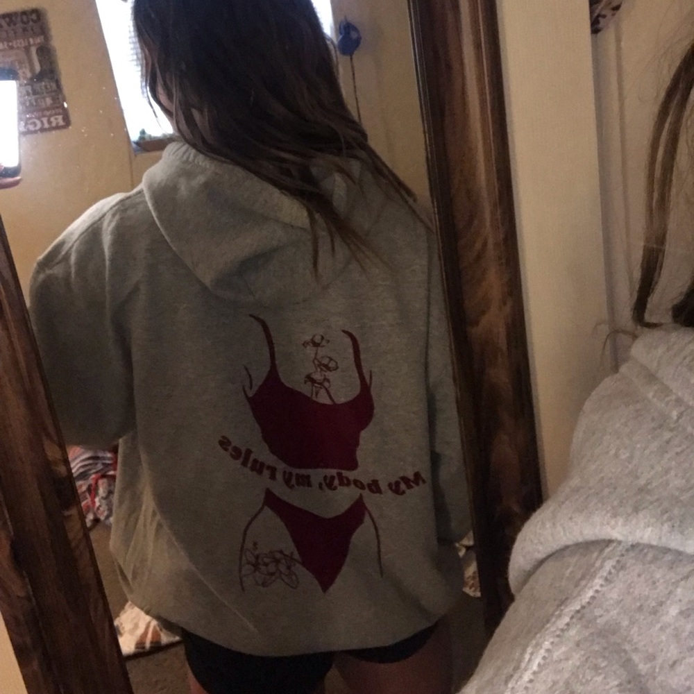 My body my rules hoodie